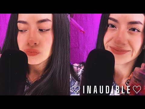 Inaudible + Gotero 💗💧| Susurros relajantes | Andrea ASMR 🦋