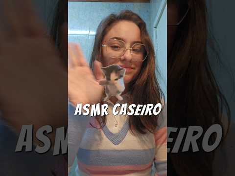 ASMR SUPER CASEIRO, Mas eu acabei de acordar ⏰️ #asmr #relax #asmrsounds #asmrcaseiro