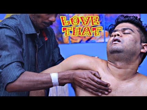 Just love that massage with neck crack and good ASMR sound | you will fall asleep by watching this