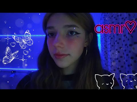 асмр♡︎ неразборчивый шепот + визуальные триггеры🌱✨| asmr