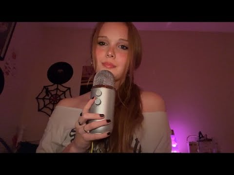 asmr halloween party whisper ramble/story time👻