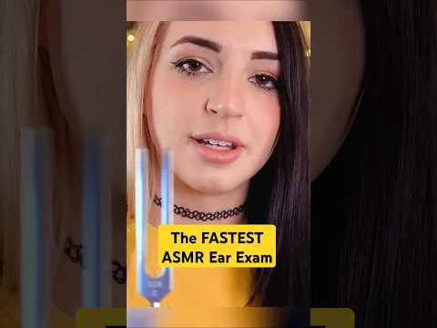 The FASTEST ASMR Ear Exam #asmr #sleep