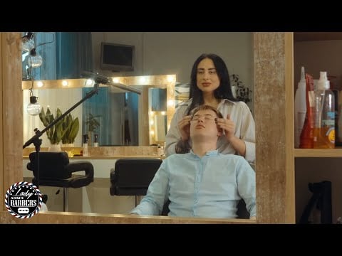 Soft Feathers ASMR Massage by Barber Lady Helen for Men