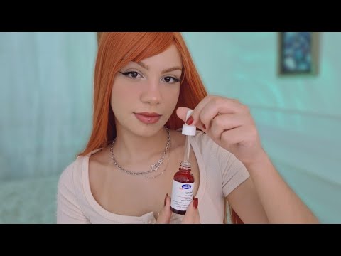 ASMR - Cuidando do seu ROSTINHO antes de DORMIR