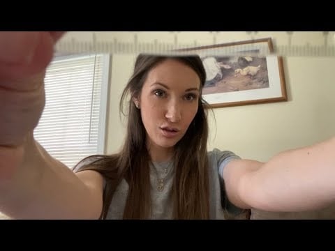ASMR Recalibrating You for Rest | Breathy whispers, up close personal attention | slightly chaotic