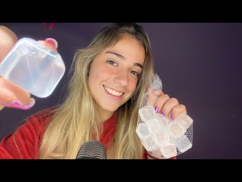 ASMR CUBITOS DE HIELO HIPNÓTICOS 🧊
