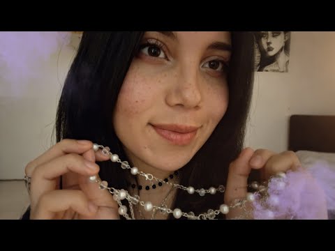 ASMR haul de accesorios (crickle sounds+)