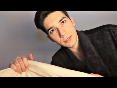 ASMR Tucking You In 💤  (Massage, Kisses, Soft Whisper)