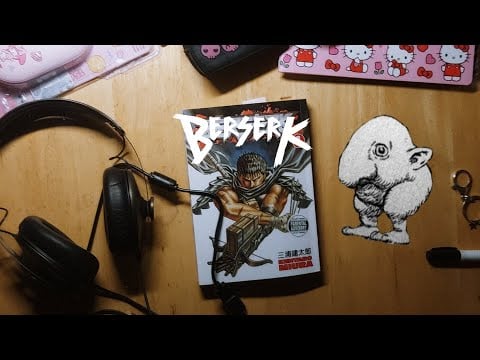 ASMR || reading BERSERK 🗡🖤⛓️ (request) 