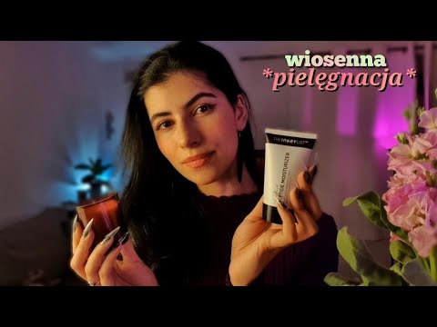 ASMR po polsku WIECZORNA PIELĘGNACJA SKÓRY TWARZY roleplay 🌸