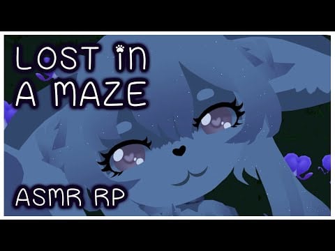Lost in a Maze with YUwU! [VR ASMR] [Ear to Ear Whispering] [Phantom Touch] [Night Ambience]