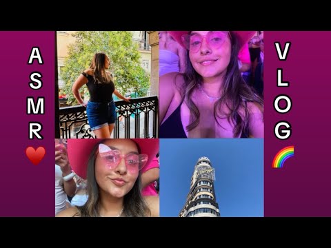 ASMR ✨VLOG VAMOS A MADRID DE CONCIERTO🌈🧡 [Musica relajante de fondo]