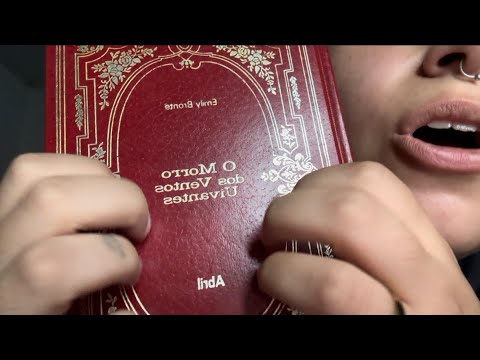 ASMR | BIBLIOTECA 📚 sons de página e tapping 
