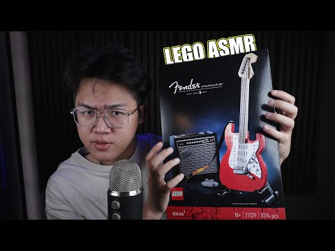 ASMR Building A Lego Guitar Set! [Relaxing For Sleep 3HRS+!]