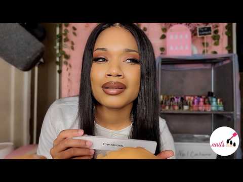 ASMR Nail Tech That Overshares Alot Does Your Nails 💅 ( TINGLY Talk Session)