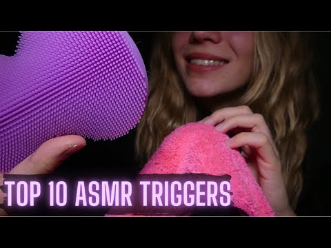 ASMR FRANCAIS 👉 10 triggers pour t'aider à t'endormir (affirmations positives, tapping...)