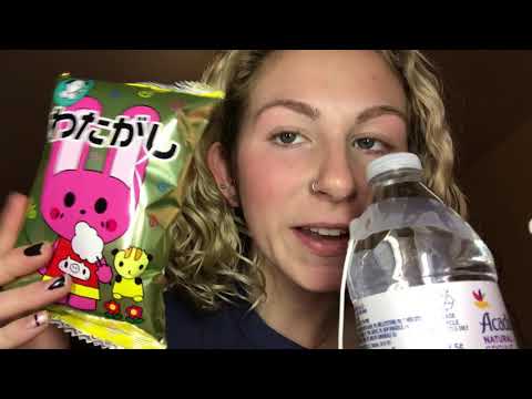 ASMR- Tokyo treats eating & whispering