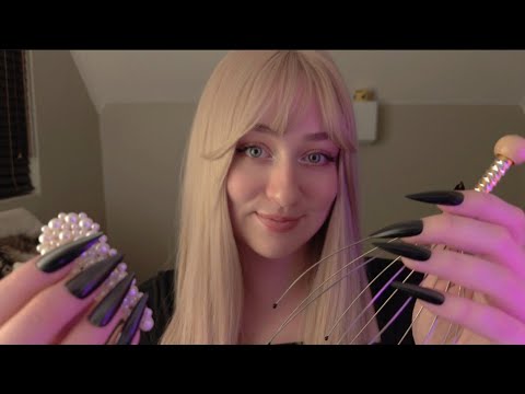 asmr hair & scalp treatment 💆‍♀️ (layered sounds) #1 
