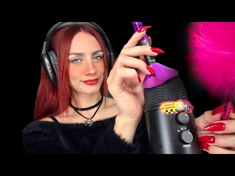 ASMR MIC BRUSHING Y CHARLITA❤️‍🩹🍄🧚‍♀️ Asmr Español Argentina