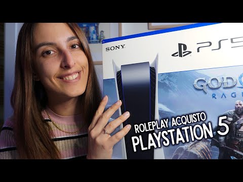 ROLEPLAY NEGOZIO DI VIDEOGIOCHI 🎮 LA TUA NUOVA PLAYSTATION 5 | Soft Spoken | ASMR ITA