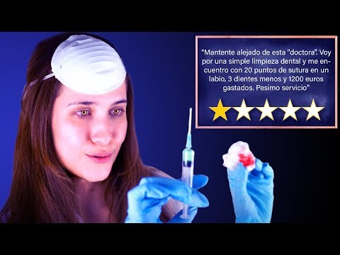 El peor dentista de la ciudad | Worst reviewed roleplay | ASMR Español | Asmr with Sasha