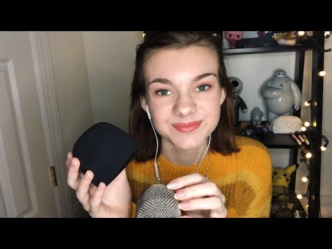 ASMR | Mic Scratching | No Cover & Foam Cover