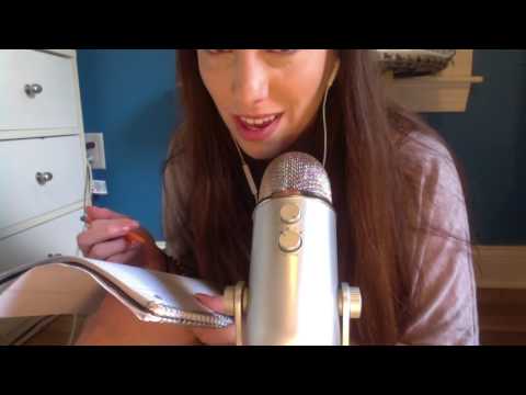 ASMR sketching you! / Artist Roleplay! (soft spoken)