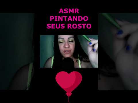 ASMR-SHORTS RISCANDO SEU ROSTO #asmr #shortsviral #shortsviral2023 #shorts