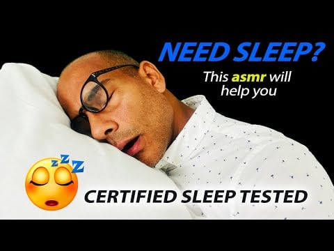 😴 Very Relaxing ASMR to Put You to Sleep Instantly! 💤 Soft Whispers & Gentle Rain - No Mid-Ads 🌙