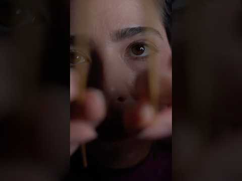 Parting your hair #asmr #asmrglow #personalattention #relaxing