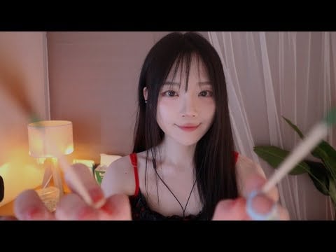 ASMR(Sub✔ )귀 안쪽이 젖은 느낌이라면? 습식 귀지 관리