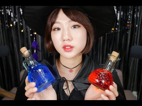 [Eng ASMR] Witch magic shop | Soft whispering | Fantasy RP