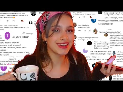 ASMR | Kendimi Sizlere Tanitiyorum ❤