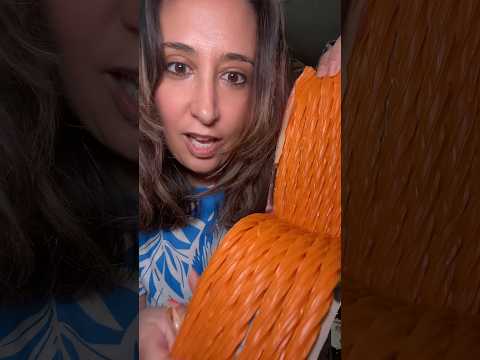 Licorice with Orange Popsicle Cream filling ASMR Eating Licorice #asmr #candy #eating #shorts #viral