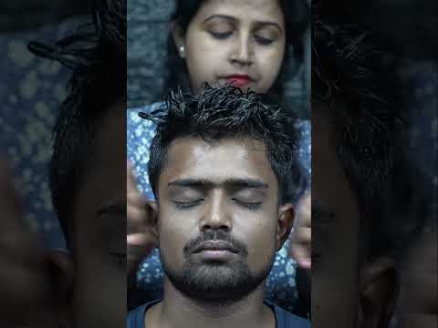 Escape the Cold with Chaitali's Warming Head Massage | Winter Scalp & Soul ASMR #shorts