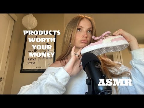 ASMR SPRING FAVORITES 💐 (products actually worth your money!!!)