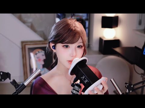 ASMR 칭구야 내가 간호해주고 귀도 파줄게 ^^ 세상 친절 귀청소 (토킹) | ealing Facial Therapy🌿A for Headache Relief | 2025.2.17