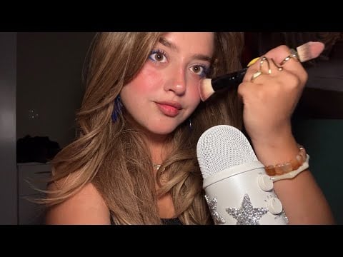 Gidik Kız Asmr 💙🤡 Ağız sesleri & Makyaj & Sohbet 