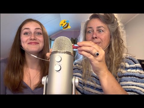 Ma mère essaie l’ASMR! ….😂💗