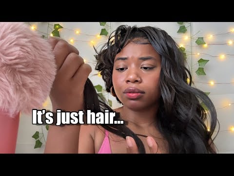 Cutting My Hair Every Time I Take a Breath Break …Mouth Sounds ASMR