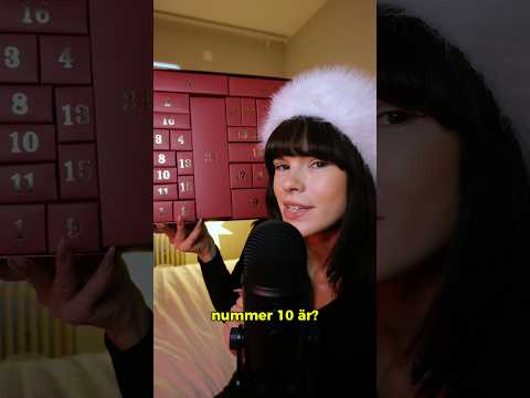 ❄️ ASMR JULKALENDER ❄️ Lucka 10 ✨ #asmr #svenska #julkalender