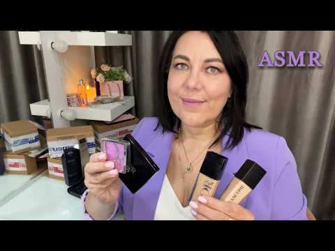 ASMR🫠1000% МУРАШКИ🛍️ПОКУПКИ USmall🤩КОСМЕТИКА ЛЮКС Dior Lancome + РАСПАКОВКА ПОСЫЛКИ ОТ Светланы🥰
