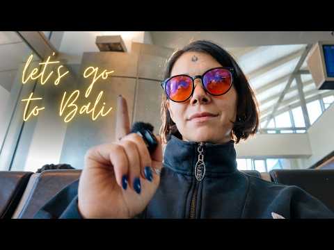 A quiet travel day to Bali | ASMR vlog