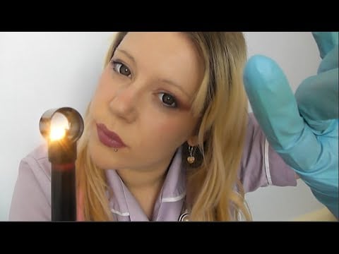 ASMR EMERGENCY ROOM NURSE ROLEPLAY - Clinical Examination
