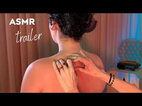 ASSAGGI di ASMR su Persona reale 🎬 Massaggio Burroso e Pulizia Energetica 🎬 TRAILER