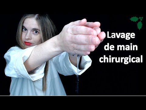 [ASMR français] Lavage de main chirurgical - Episode 16 Calendrier de l'Avent