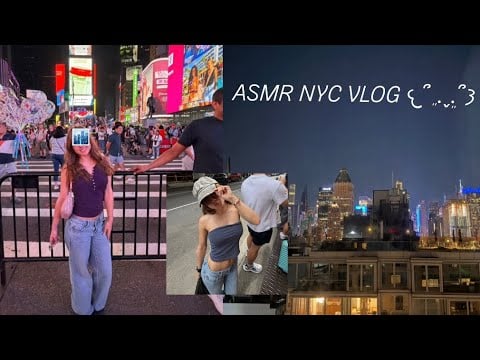 ASMR | NYC vlog 🏙️
