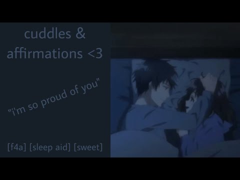 ASMR | gf compliments you when you can’t sleep (f4a) [cuddles] [sleep aid] [praise]