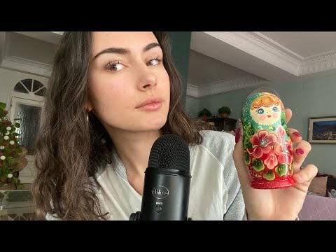asmr sobre explicando objetos (inaudible, mouth sounds, chicle…)