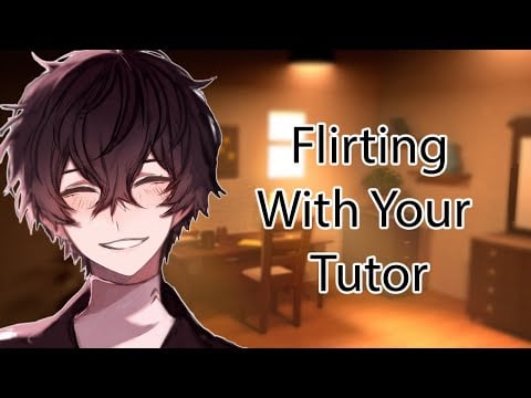 ASMR Studying With Your Flirty Tutor Roleplay [Playful] [M4A]